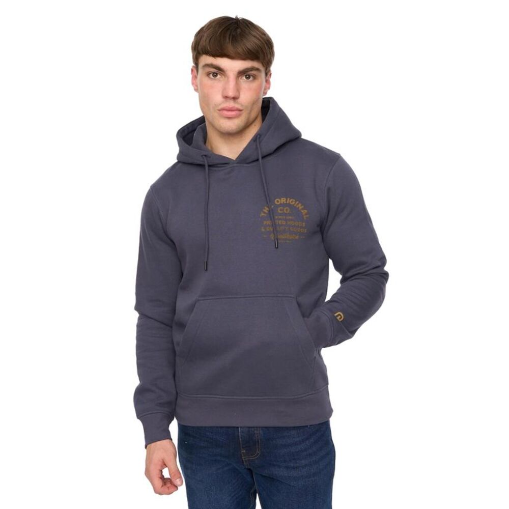 Crosshatch Mens Shoptown Hoodie / Navy